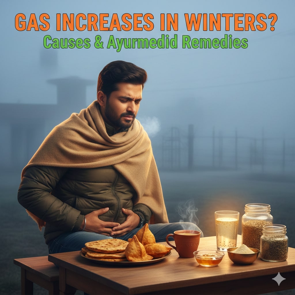 सर्दियों में गैस क्यों बढ़ जाती है?