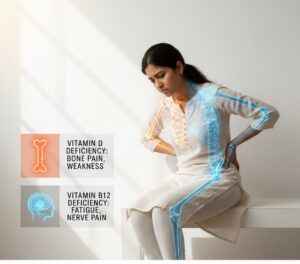 विटामिन D3 और B12 की कमी