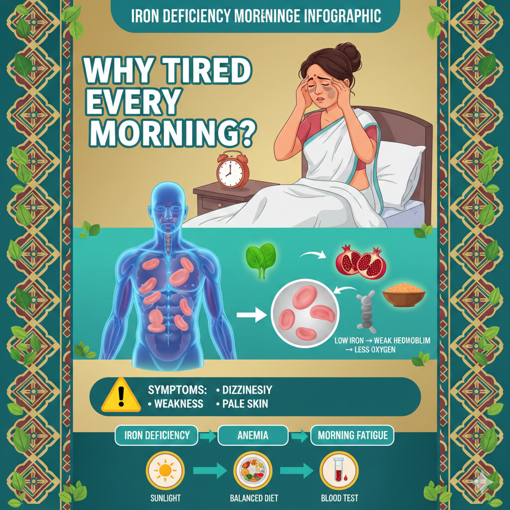 सुबह उठते ही थकान